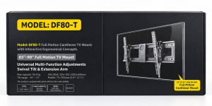 Кронштейн наклонный DF80-T 65"-90"