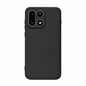 Силиконовая накладка совместимая с OnePlus 15  черная