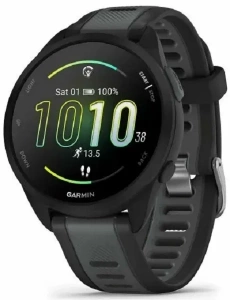 Умные часы Garmin Forerunner 165 AMOLED черные (010-02863-AC)