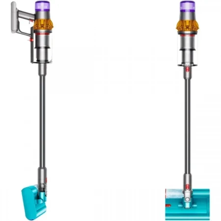 Вертикальный пылесос Dyson V15s Detect Submarine (2026) Yellow/Nickel (желтый/никель) 4 насадки (без лазера) (вилка EAC) - фото 4