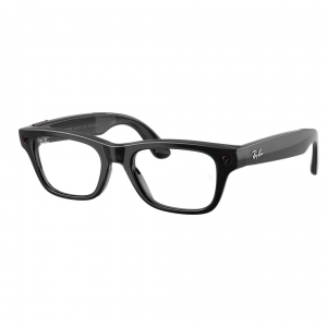 Ray Ban Meta BLAYZER OPTICS (Gen2) S54 RW7001 (блестящая прозрачная черная оправа/прозрачные линзы) 