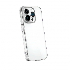Пластиковая накладка Kwi-ni совместимая с iPhone 16 Pro прозрачная