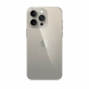 Силиконовая накладка Partner совместимая с iPhone 15 Pro прозрачная