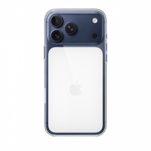 Пластиковая накладка Clear Case с MagSafe совместимая с iPhone 17 Pro Max прозрачная LB