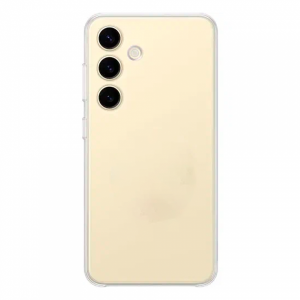 Пластиковая накладка Mutural совместимая с Samsung S25/S24 прозрачная