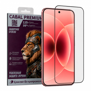 Защитное стекло для Xiaomi Mi 17/17 Pro Cabal Premium полноэкранное черное