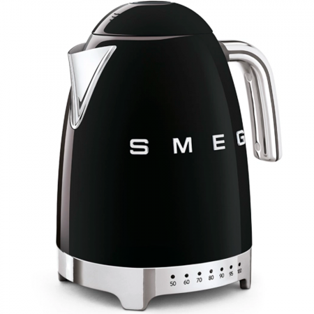Электрический чайник SMEG KLF04BLEU, 1,7 л, цвет черный