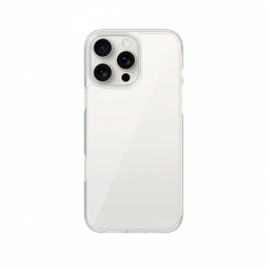Пластиковая накладка Kzdoo Guardian совместимая с iPhone 16 Pro прозрачная