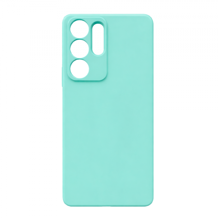 Накладка Silicone Case совместимая с Samsung Galaxy S25 Ultra мятная