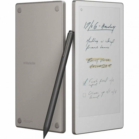 Графический планшет Remarkable Pro Paper Move в комплекте с Marker Plus Silver