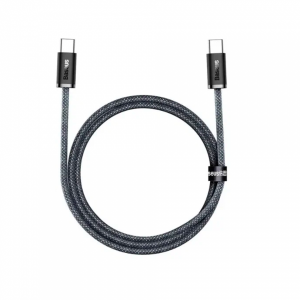 Кабель Baseus Tungsten Gold Type-С/Type-С 100w 1м черный