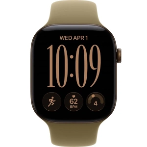 Apple Watch Series 12 (MJEF4) 42mm Dark Bronze Al Olive SB (темная бронза/оливковый спортивный ремешок) (S/M)