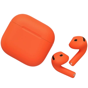 Apple AirPods 5 Беспроводная зарядка (с шумоподавлением) Orange (оранжевые)