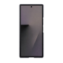 Силиконовая накладка Silicon Case + пленка совместимая с Samsung Z Fold7 черный (оригинал)