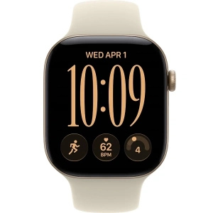 Apple Watch Series 12 (MJEP4) 46mm Light Gold Al Sand SB (золотистый /песочный спортивный ремешок) (M/L)