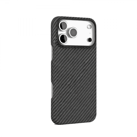 Кевларовая накладка Cabal Kevlar Case Ultra-Slim Small Weave совместимый с iPhone 17 Pro Max черный - фото 2