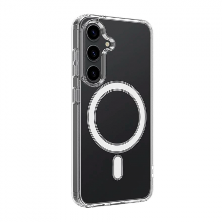 Пластиковая накладка Clear Case совместимая с Samsung A57 прозрачная