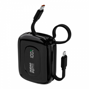 Внешний аккумулятор Dudao K32 10000 mAh 22.5W черный ССС