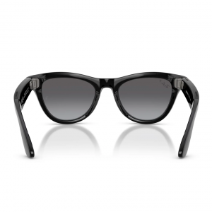 RayBan Meta Skyler gen 2 RW4014 S52 Shiny black/polar gradien graphite (глянцевая черная рамка , графитовые линзы) антибликовое покрытие 
