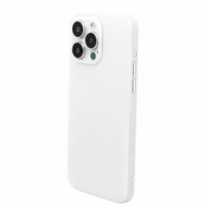 Силиконовая накладка Kzdoo Q Series совместимая с iPhone 15 Pro прозрачная матовая