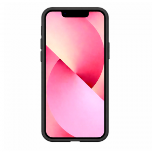 Силиконовая накладка совместимая с iPhone 14 Plus (SC) черная Partner