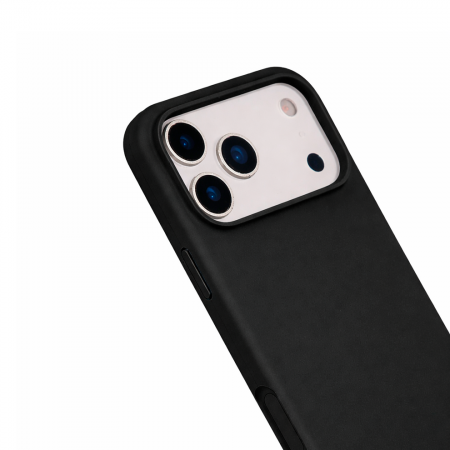 Накладка MeMUMI с MagSafe совместимая с iPhone 17 Pro Max черная - фото 2