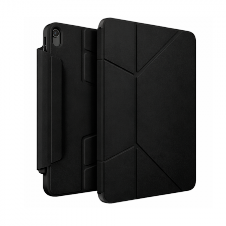 Чехол-книжка Uniq Ryze 360 совместимый с iPad Air 13" (2024) Black (черный)