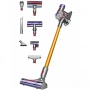 Вертикальный пылесос Dyson V8 Absolute SV25 Silver/Yellow (7 Насадок) (Малайзия)