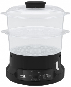 Пароварка Tefal Minicompact VC139810 черная EAC
