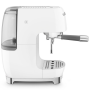 Рожковая кофемашина SMEG ECF03WHEU, 15 бар, цвет белый