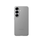 Кожаная накладка Kindsuit Case совместимая с Samsung S25/S24 серая (оригинал)