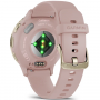 Умные Часы Garmin VENU 3S GPS Smartwatch Pink Dawn золотистые с розовым ремешком (010-02785-53) (Тайвань)
