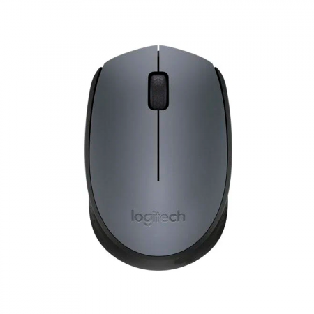 Беспроводная оптическая мышь Logitech M170 серый/черный 1000 dpi беспров USB 2but 