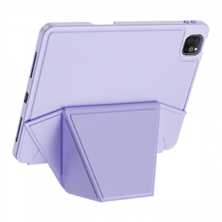Чехол-книжка WIWU Transformers Protective Case совместимый с iPad Pro 13 (2024) лавандовая - фото 2