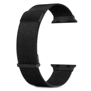 Браслет милановская петля WIWU MagFlex Watch Band (WB302) совместимый с Apple Watch (44/45/46/49mm) Black (черный)