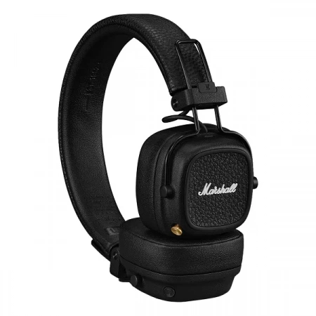 Беспроводные полноразмерные наушники Marshall Major V Black (черные) ЕАС - фото 3
