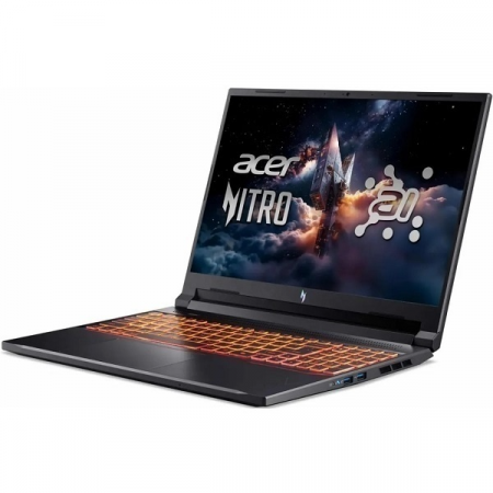 Ноутбук Acer Nitro V16" (ANV16-42-0ZT) R7 260 16/512Gb 5060 (8 Gb) черный EAC - фото 2