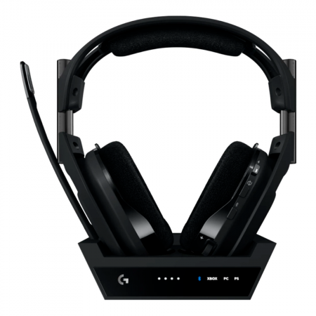 Беспроводная игровая гарнитура Logitech G Astro A50 X LIGHTSPEED чёрный - фото 2