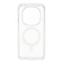 Противоударная накладка Cabal Premium Clear Case c MagSafe для Редми Note 15 Pro Plus прозрачная
