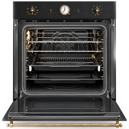 Духовой шкаф SMEG SF68C1AO, Coloniale, 60 см, цвет антрацит - фото 2