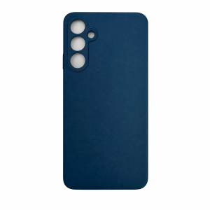 Накладка Silicone Case совместимая с Samsung S23 FE (SC) синяя