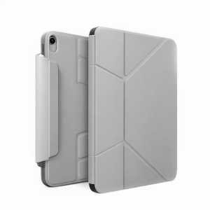 Чехол-книжка Uniq Ryze 360 совместимый с iPad Air 13" (2024) Grey (серый)