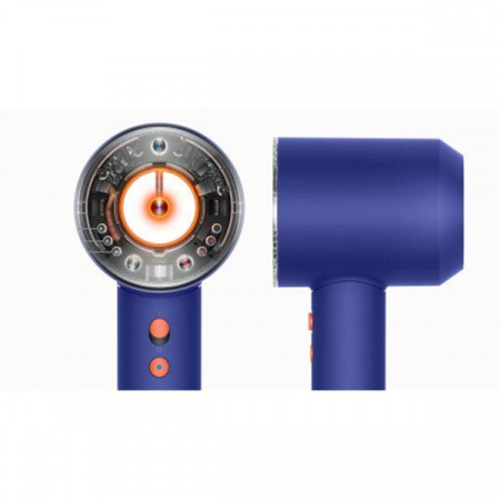 Фен Dyson Supersonic HD16 Nural Vinca blue/Topaz orange (сине-оранжевый) (вилка EAC) - фото 3