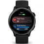 Умные часы Garmin Vivoactive 6 AMOLED Slate with black silicone (сланцевый/черный) (010-02985-40)