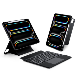 Чехол-клавиатура Dux Ducis Magnetic Keyboard для iPad Pro 11 (2024) черный (РУ раскладка) 