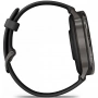 Умные часы Garmin Venu 4 45 мм грифельный с силиконовым ремешком цвета черный (010-03014-40)