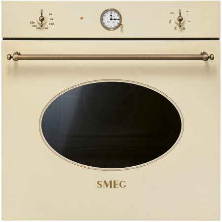 Духовой шкаф SMEG SF68C1PO, Coloniale, 60 см, цвет кремовый