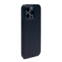 Накладка из эко-кожи Kzdoo Noble Collection с MagSafe совместимая с iPhone 15 Pro черная