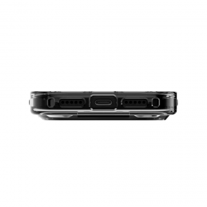 Пластиковая накладка Uniq Heldro Air Magnetic совместимая с iPhone 17 Pro Max затемненная 