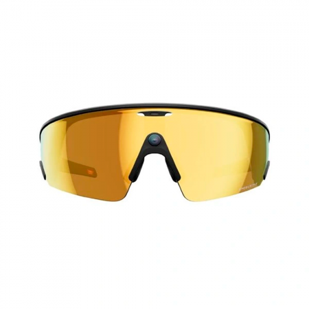 Солнцезащитные очки Oakley Meta Vanguard S52 Black Prizm 24K (Черная оправа,золотистые линзы)